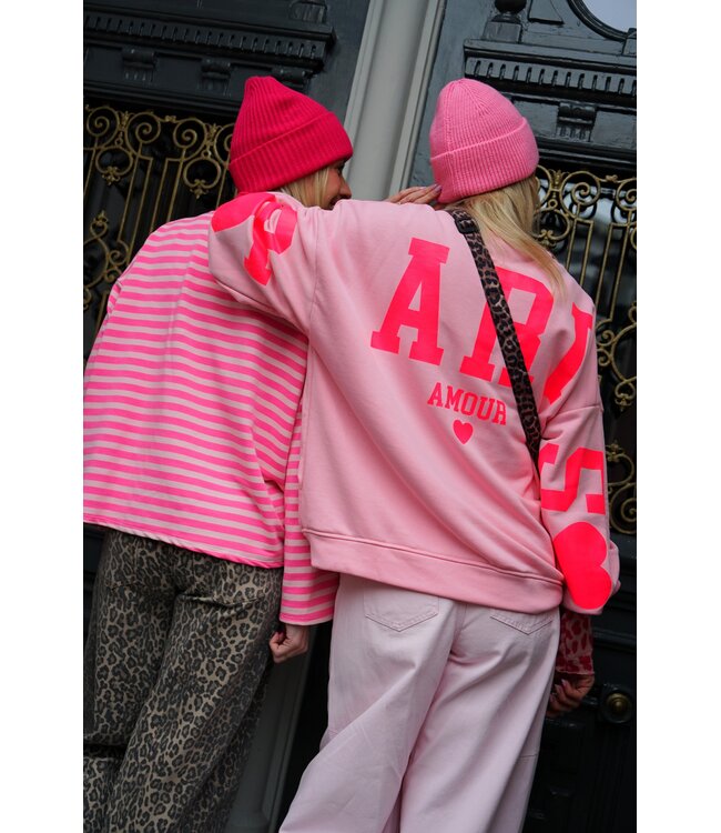 SWEATER PARIS AMOUR ROZE