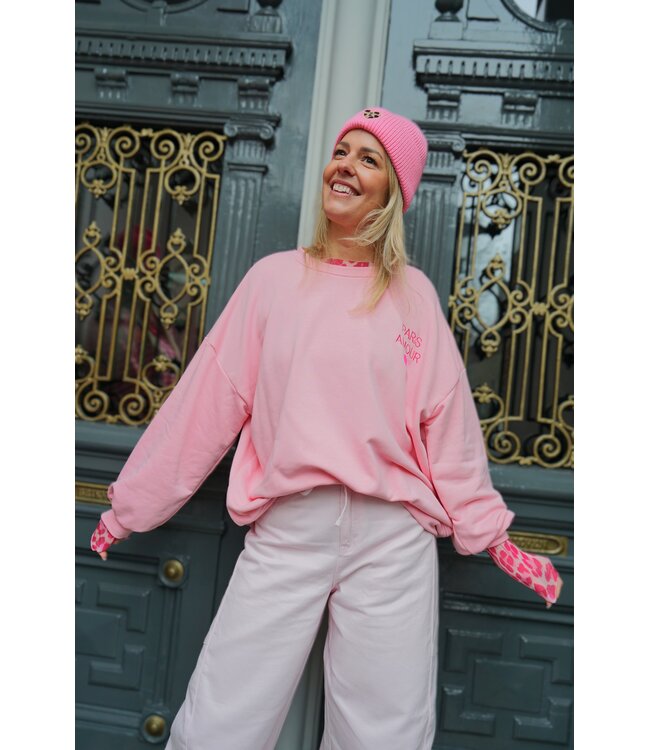 SWEATER PARIS AMOUR ROZE