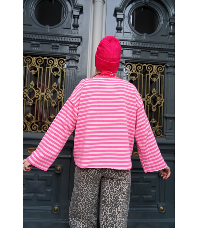 STREEP TOP LIV AMOR ROZE