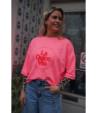 TOP LA DOLCE VITA FUCHSIA