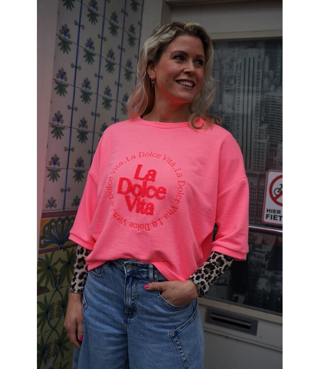 TOP LA DOLCE VITA FUCHSIA