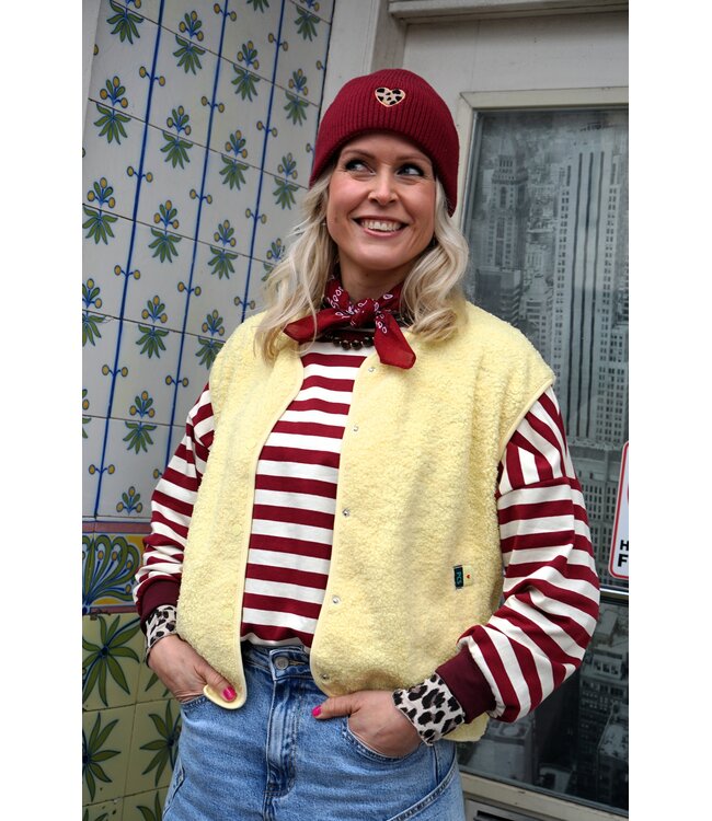 STREEP TOP JUUL BURGUNDY