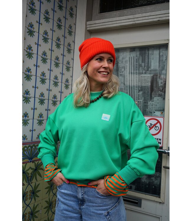 SWEATER AMOUR GROEN