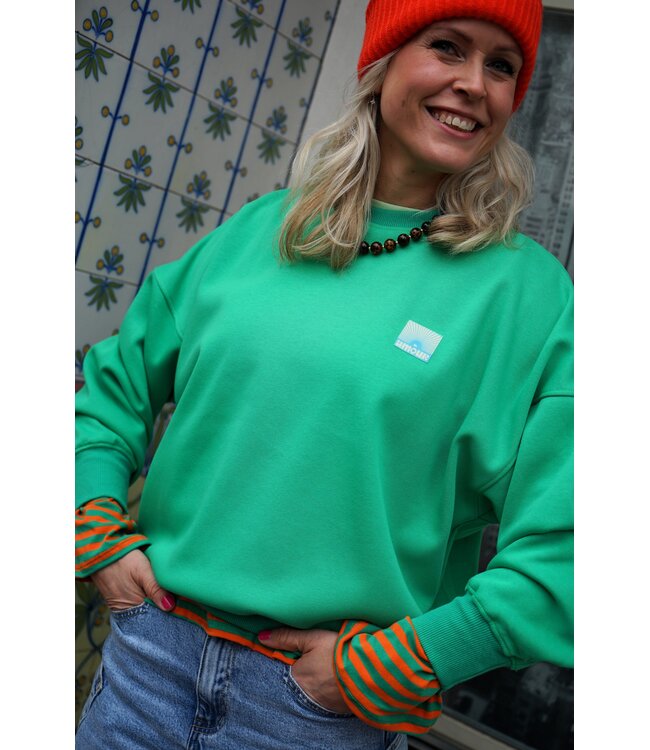 SWEATER AMOUR GROEN