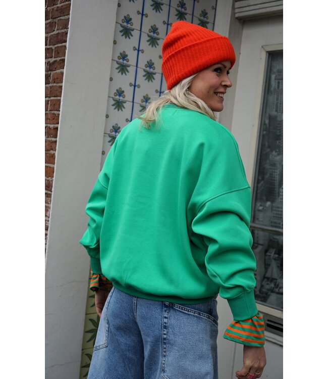 SWEATER AMOUR GROEN