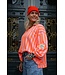 STREEP SWEATER LOT ORANJE ROZE