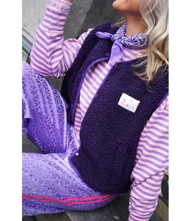 TEDDY GILET ICONIC PAARS