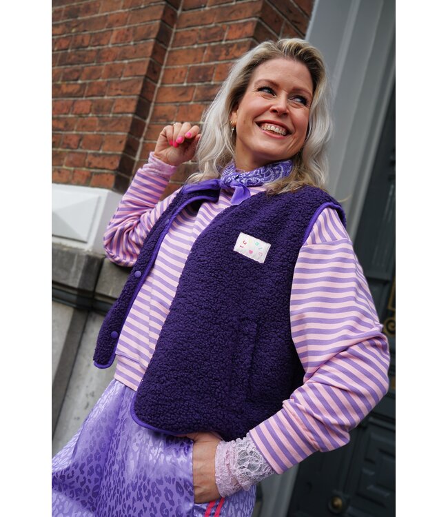 TEDDY GILET ICONIC PAARS