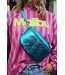 CROSSBODY TAS METALLIC BLAUW