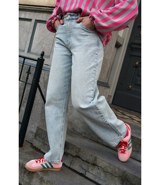 BALLOON JEANS BLAUW