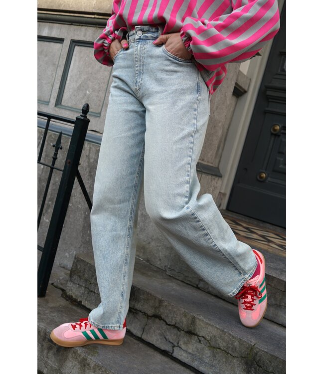 BALLOON JEANS BLAUW