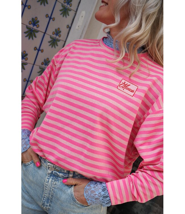 STREEP TOP LE MARAIS ROZE