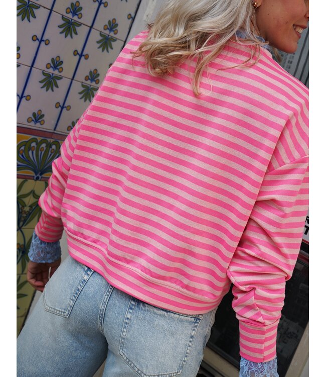 STREEP TOP LE MARAIS ROZE