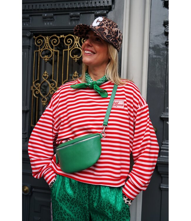 STREEP TOP LE MARAIS ROOD ROZE