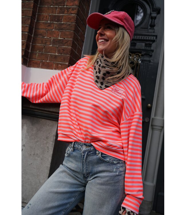 STREEP TOP LE MARAIS ORANJE