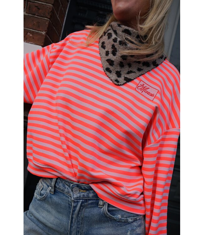 STREEP TOP LE MARAIS ORANJE