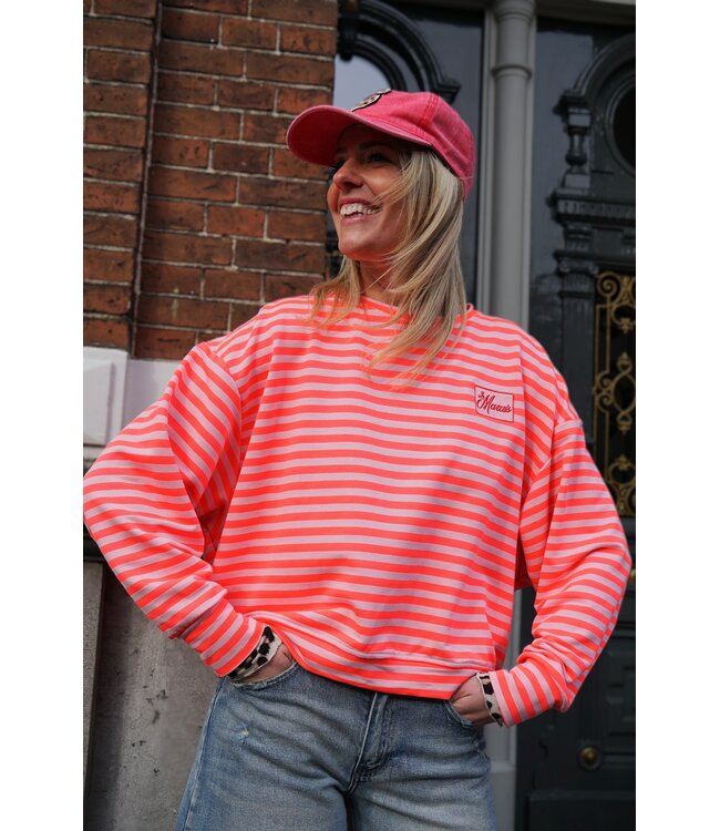 STREEP TOP LE MARAIS ORANJE