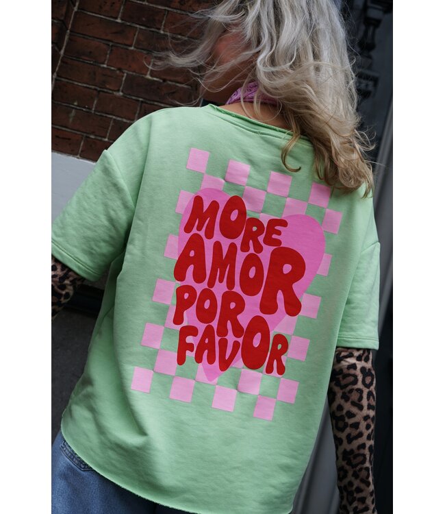 TOP AMOR GROEN