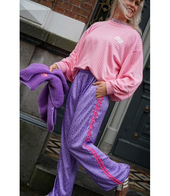 STREEP SWEATER ICONIC ROZE