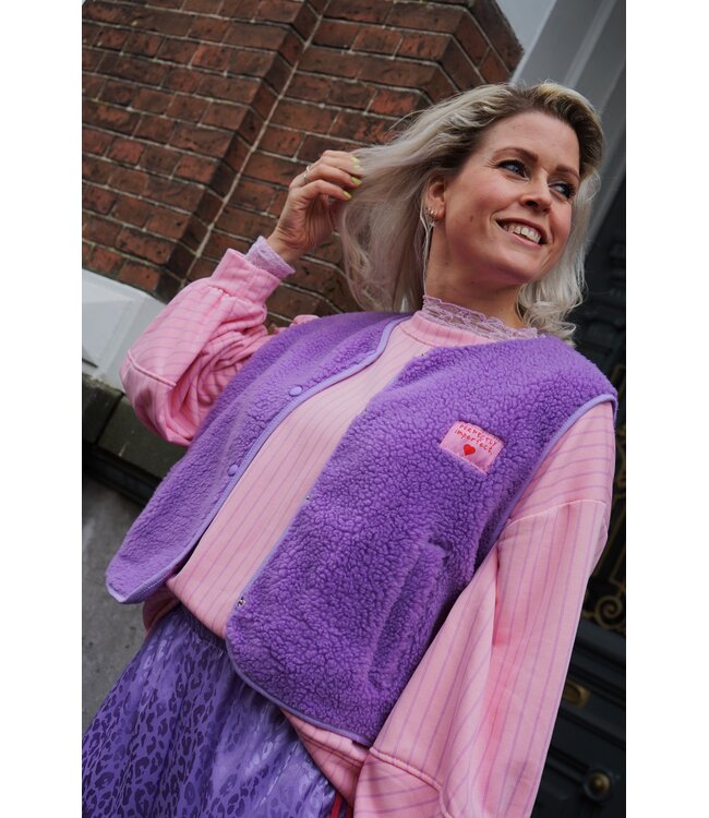 TEDDY GILET PERFECTLY PAARS