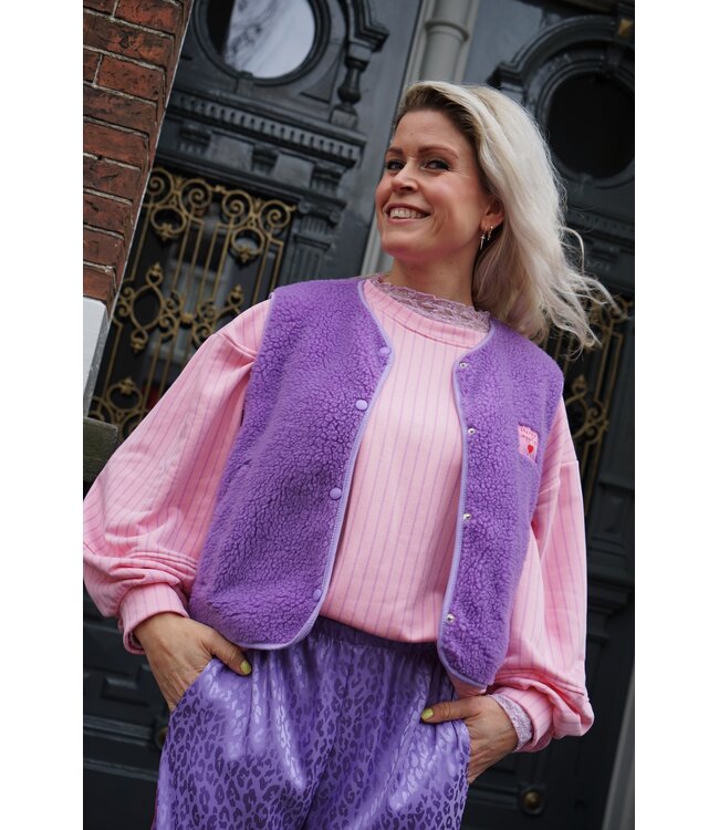 TEDDY GILET PERFECTLY PAARS