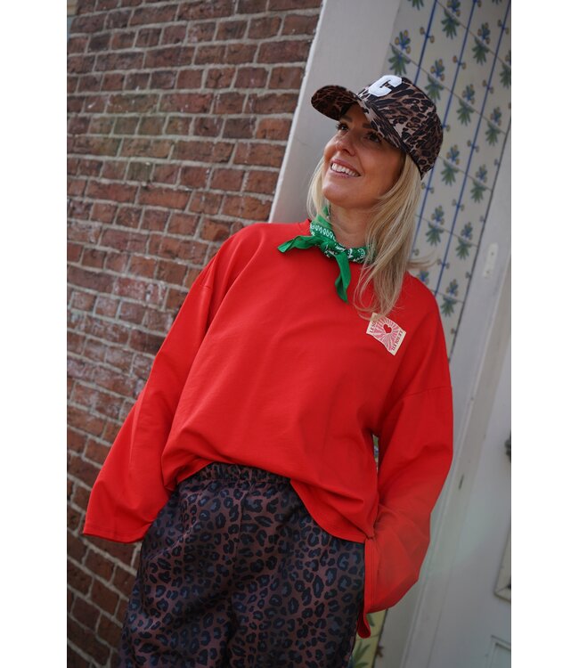 LONGSLEEVE LE SOLEIL ROOD