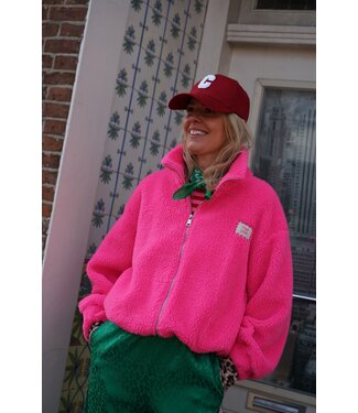 TEDDY BOMBER COZY CLUB ROZE