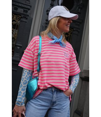STREEP TOP BONJOUR ROZE