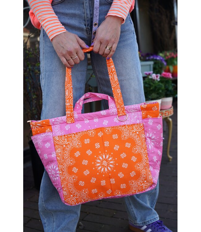 TAS AMOUR ROZE ORANJE