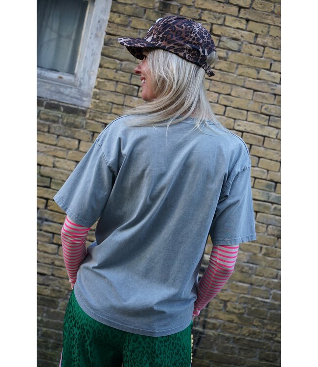 T-SHIRT BROOKLYN GRIJS