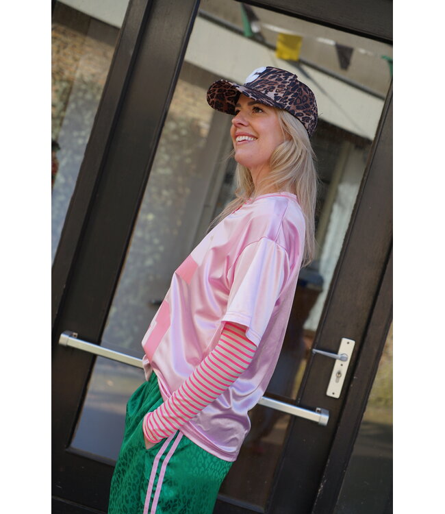 BASEBALL T-SHIRT NEW YORK ROZE