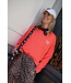 STREEP TOP CALIFORNIA ORANJE ROZE