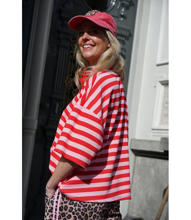 STREEP TOP FLOOR ROOD ROZE