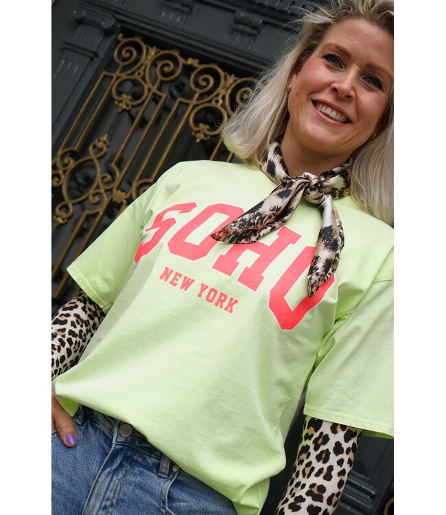 T-SHIRT SOHO GROEN