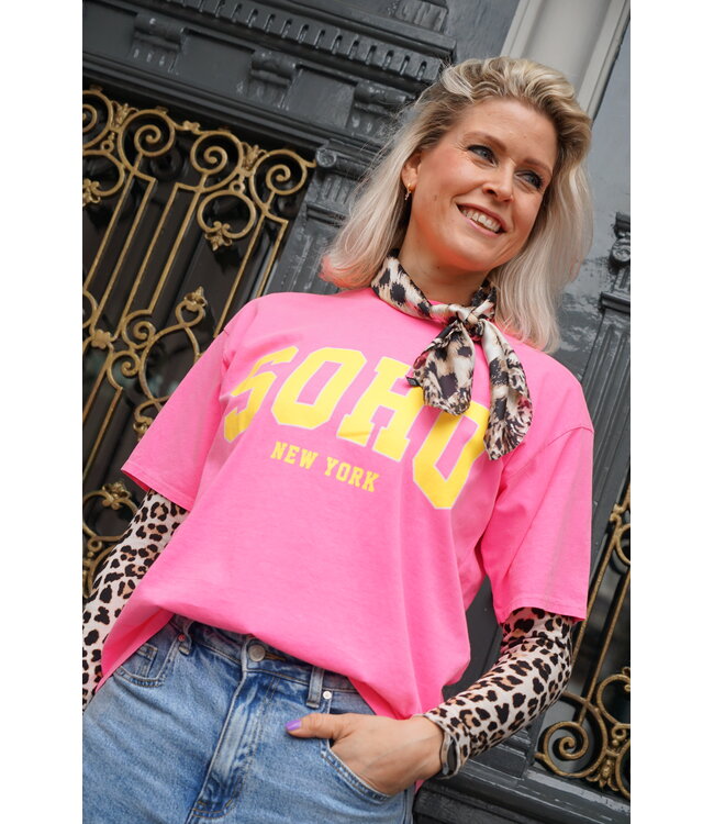T-SHIRT SOHO ROZE