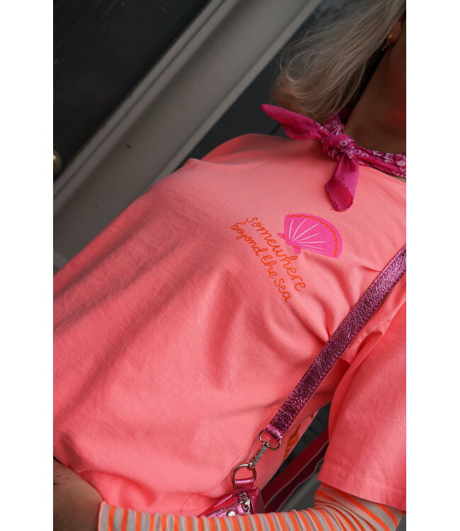 T-SHIRT BEYOND THE SEA PEACH