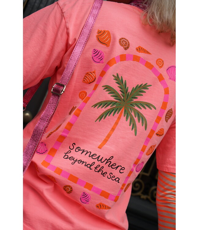 T-SHIRT BEYOND THE SEA PEACH