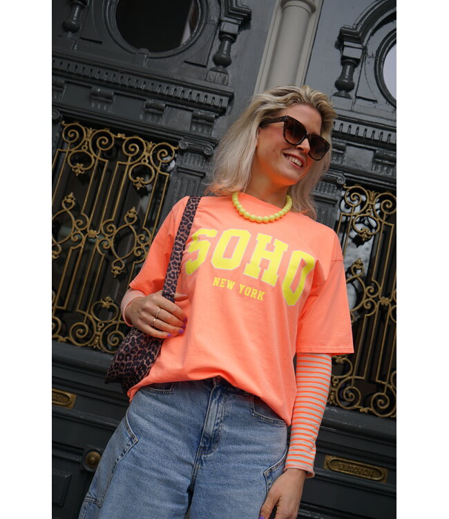 T-SHIRT SOHO ORANJE
