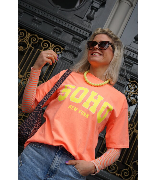 T-SHIRT SOHO ORANJE