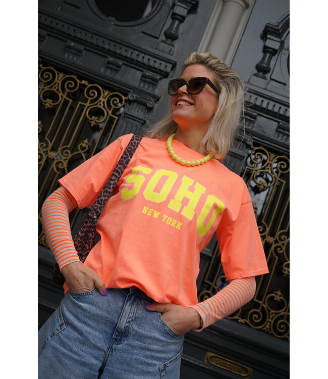 T-SHIRT SOHO ORANJE