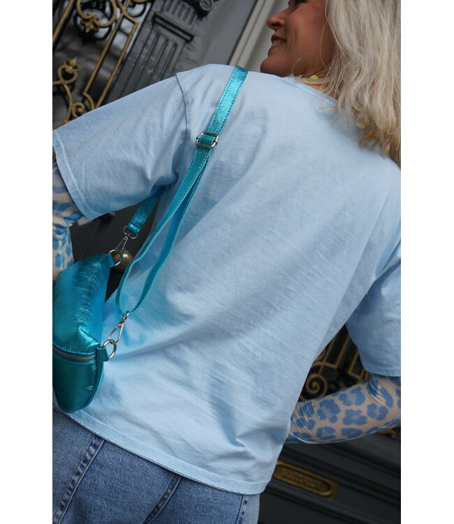 T-SHIRT SOHO BLAUW