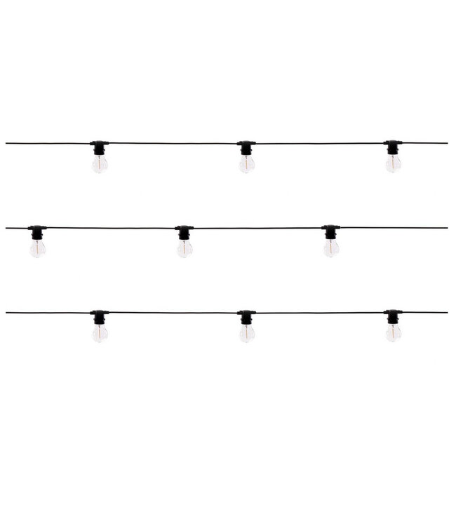 Seletti Light string black