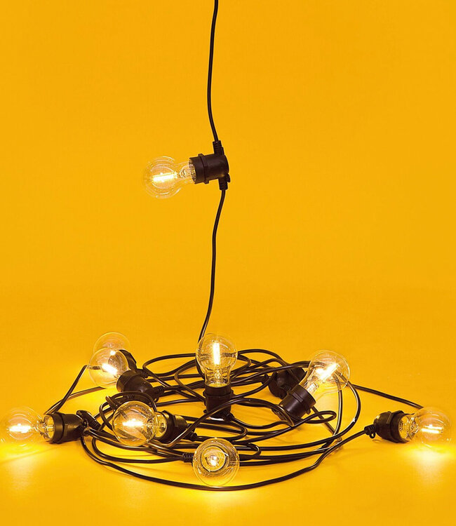 Seletti Light string black