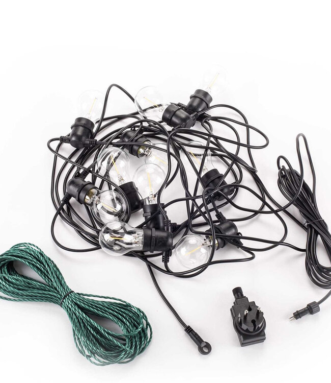 Seletti Light string black