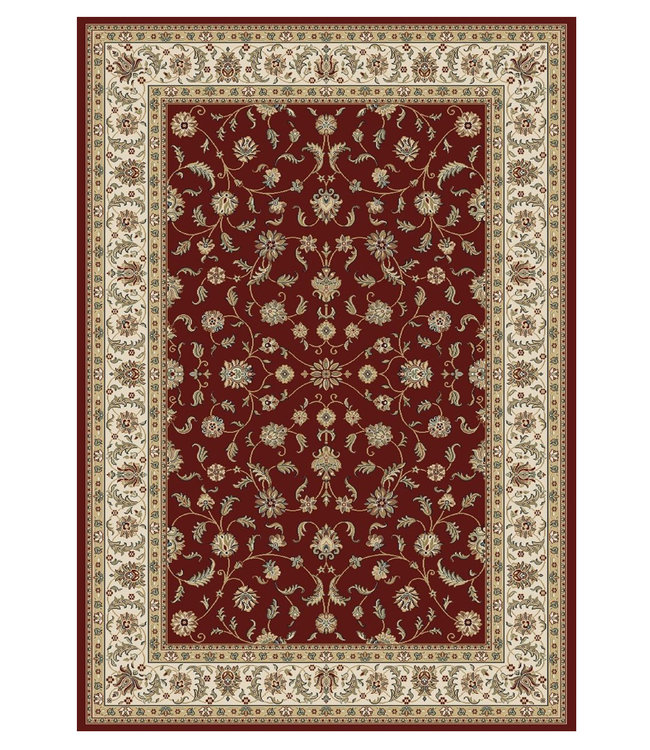 Carpetright Persian carpet red