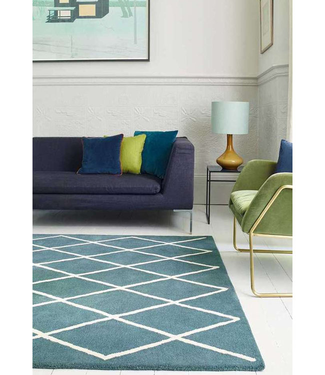 Loods 5 Vloerkleed aqua