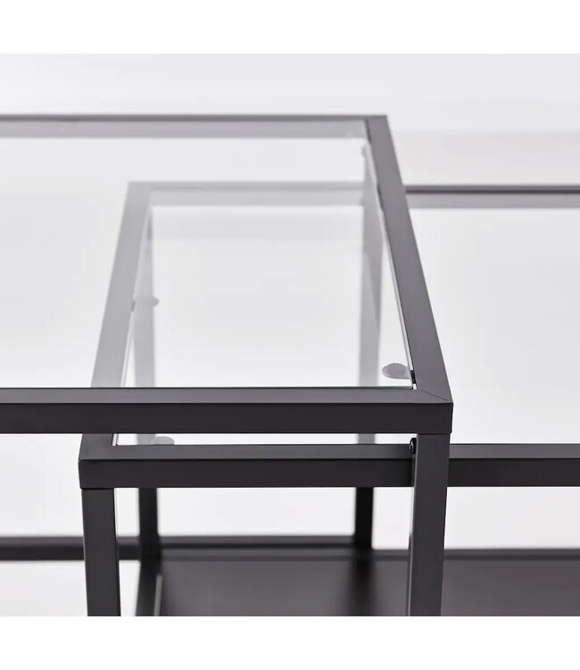 Ikea Side table glass