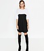 Dress black/white