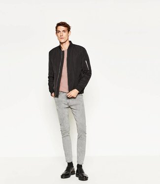 Zara Skinny Jeans Grijs