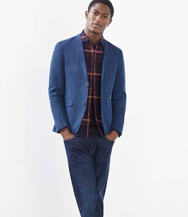 Blazer van Spijkerstof
